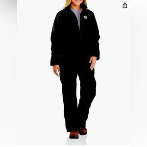 Womens CARHARTT insulated coveralls.  New with tags